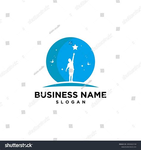 Rising Star Modern Logo Vector Stock Stock Vector (Royalty Free ...