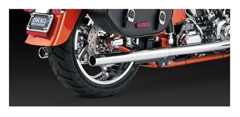 Super Sales! Full System Vance & Hines Softail Duals Exhaust For Harley ...