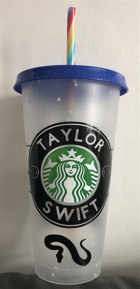 Taylor Swift reputation Starbucks cup | Etsy