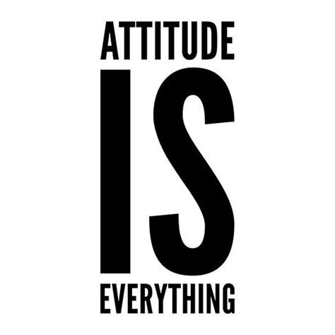 Attitude is everything by WordFandom | Redbubble | Attitude is ...