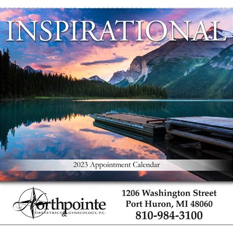 Imprinted Inspirational Wall Calendars (2023)