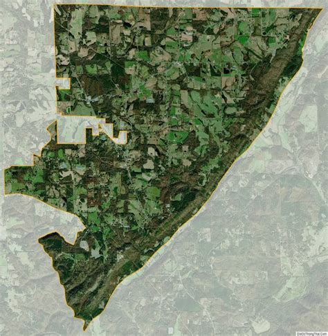 Map of Whitesboro CDP, Alabama