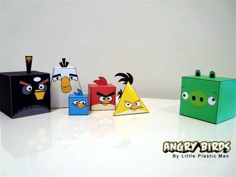 Angry Birds Paper Crafts | Gadgetsin