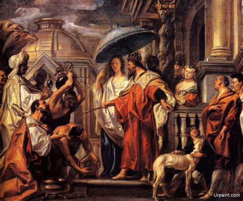 The tribute the Caliph Harun al Rashid to Charlemagne | Jacob jordaens ...