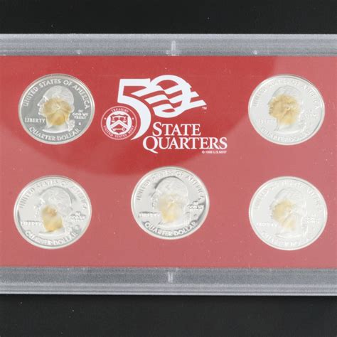 Three U.S. Mint Statehood Quarters Silver Proof Sets | EBTH