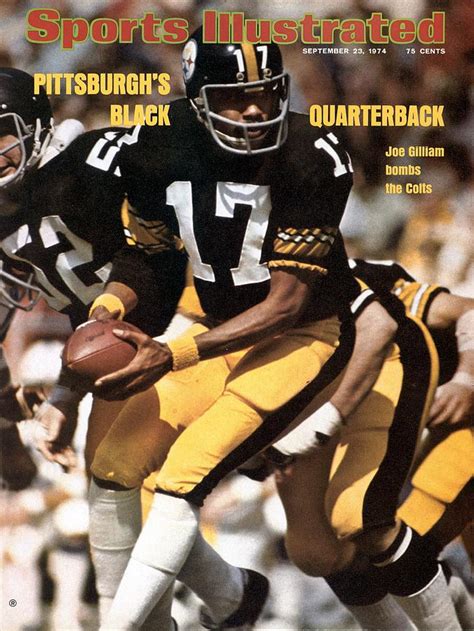 Pittsburgh Steelers Qb Joe Gilliam... Sports Illustrated Cover ...