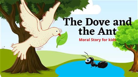 The Dove and the Ant | The Dove and the Ant Story in English | Moral ...