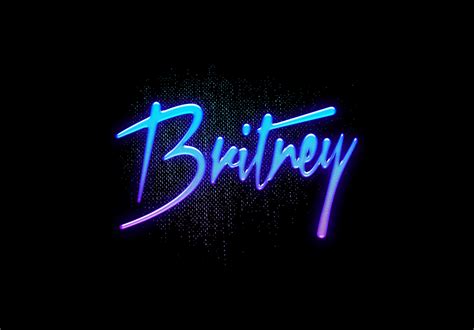 √ Britney Spears Font