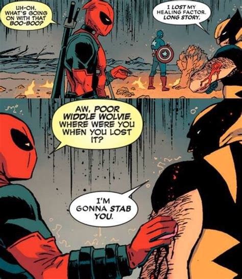 wolverine lost his healing factor : r/deadpool