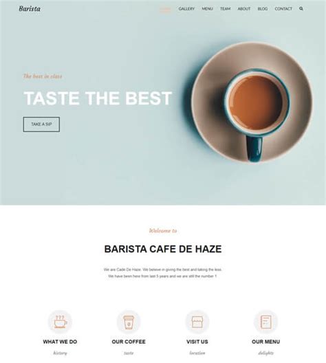 20+ Best Free WordPress Restaurant & Cafe Themes for 2024