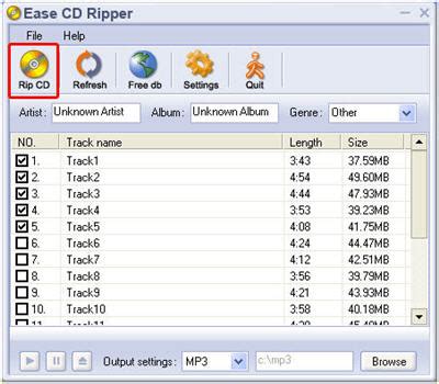 Step by step guide to rip CD to MP3
