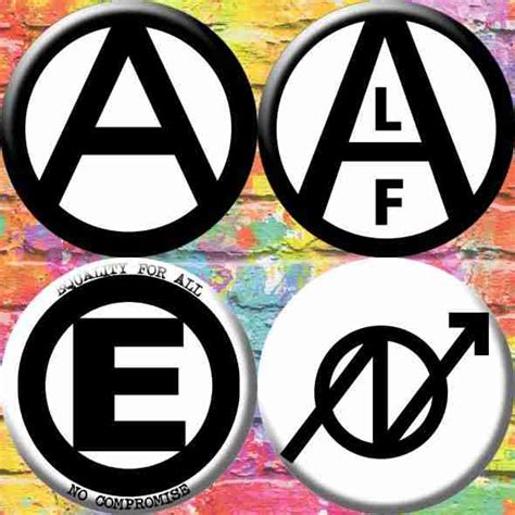 Anarcho Symbols Badge Pack by Chaos Creations