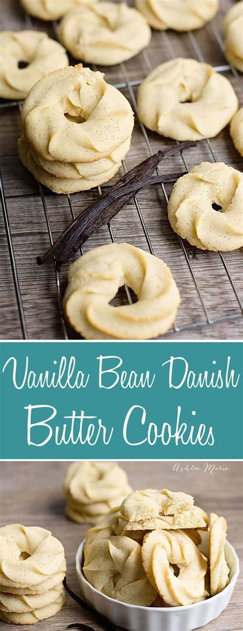 traditional danish butter cookies made with vanilla beans. Crisp ...