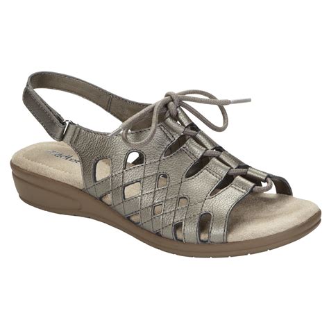 Cobbie Cuddlers Women's Comfort Sandal Michaelene Wide Width - Pewter ...