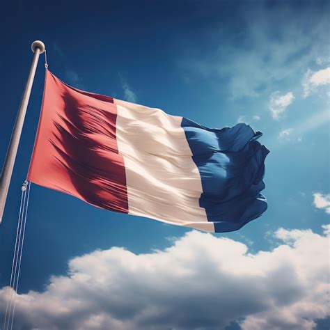 Premium AI Image | France flag