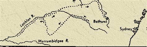 The Lachlan – John Oxley’s Map of Exploration » My Early Pioneers and Their Lives