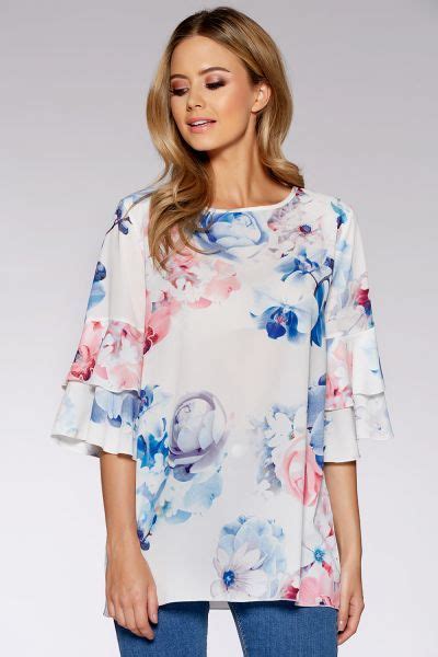 Buy Trendy Tops, Floral and Prints at QUIZ Clothing | Tops, Trending ...