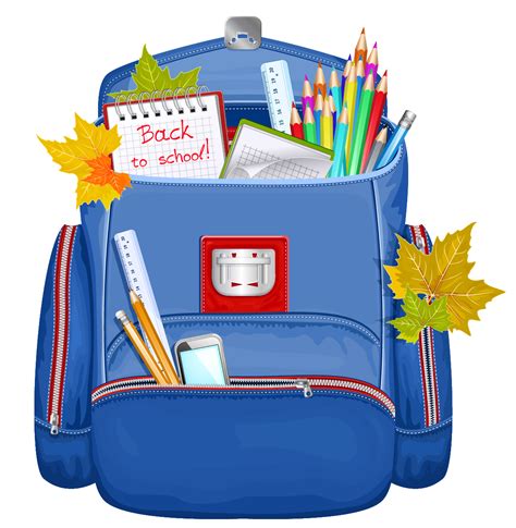 Backpack clipart 3 image - Clipartix