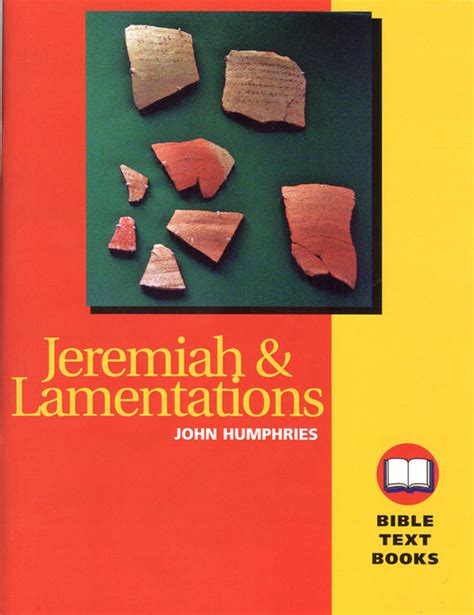 BTB Jeremiah & Lamentations — One Stone Biblical Resources