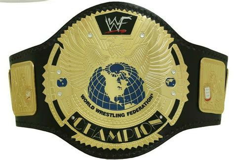 NEW WWF WORLD WRESTLING FEDERATION CHAMPIONSHIP BELT HEAVYWEIGHT ADULT ...