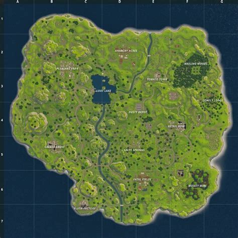 Fortnite Season 1 Map "Athena": A trip down memory lane