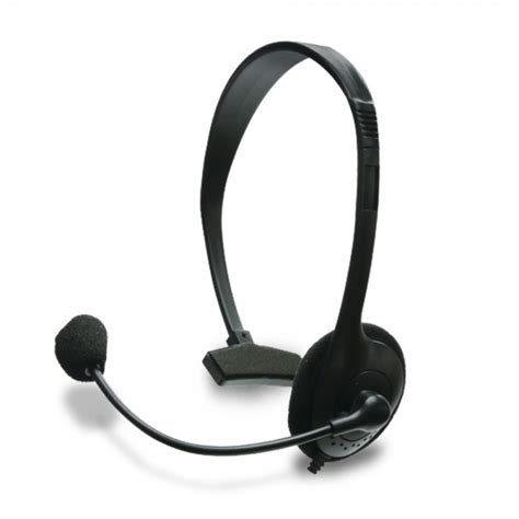 Xbox 360 Wired Headset (Black) | Video Game Heaven