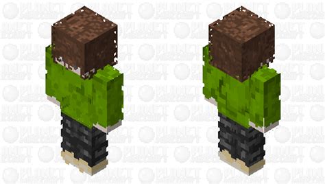 Curly hair boy Minecraft Skin