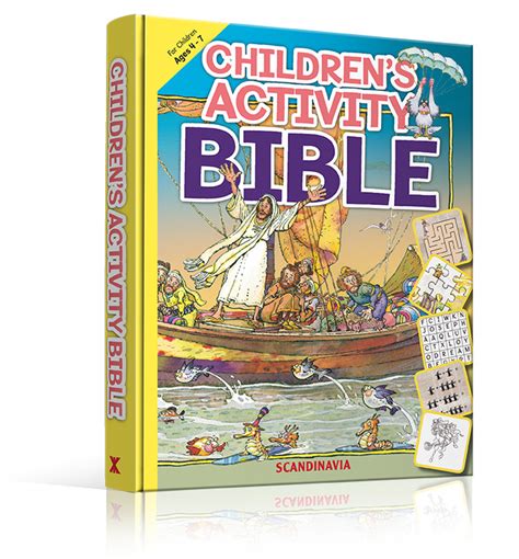 Children's Activity Bible for children ages 4-7 | scanpublishing.dk