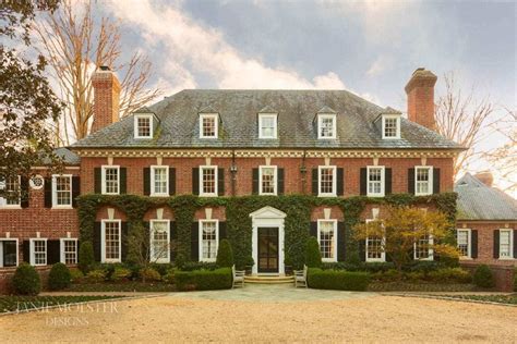 A 1930s Georgian in Virginia Gets a Refresh - The Glam Pad | Georgian homes, Georgian style ...