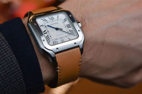 Hands-On with The 2018 Cartier Santos Large Size (Specs & Price)