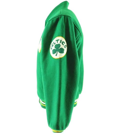 Green Boston Celtics Bomber Jacket | LerenJack