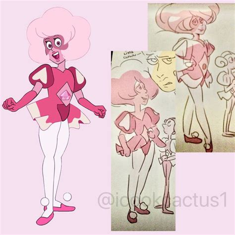 pink diamond in her concept art outfit in 2024 | Pink diamond steven ...