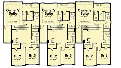 3 Family House Multi Generational Home Plans - House Plans