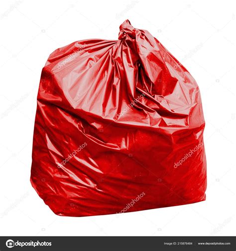 Waste Red Garbage Bag Plastic Concept Color Red Garbage Bags Stock Photo by ©cgdeaw 215876484