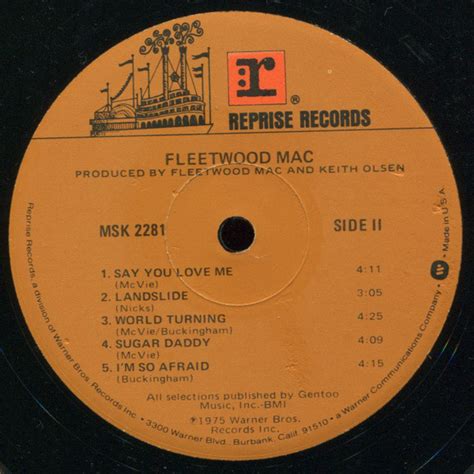 Fleetwood Mac - Fleetwood Mac - Used Vinyl - High-Fidelity Vinyl ...