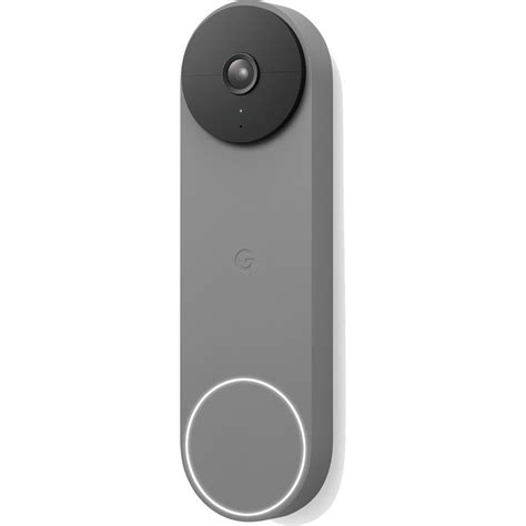 Google Nest Battery-Powered Wireless Video Doorbell in Ash | The Home ...