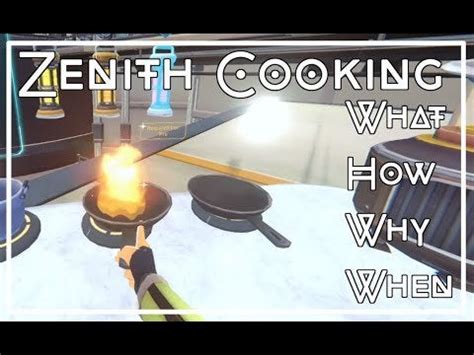 Zenith Cooking Tutorial : ZenithMMO