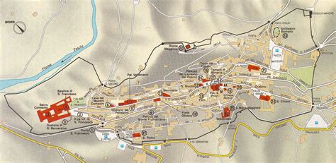 Assisi Tourist Map - Assisi Italy • mappery