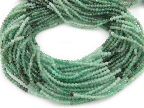 Emerald Beads | Natural Emerald Gemstone Beads | The Curious Gem