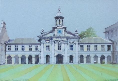 The Chapel, Emmanuel College, Cambridge - Watercolour and pencil