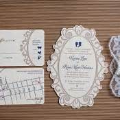 Navy-Gold-Pink-Tablescape - Elizabeth Anne Designs: The Wedding Blog