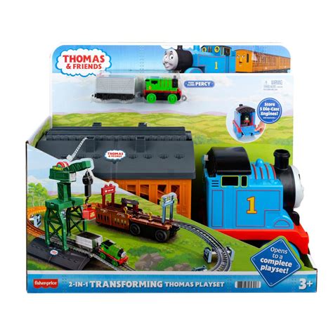 Thomas & Friends 2-in-1 Transforming Thomas Playset, Train Set | Buy ...