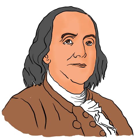 Benjamin Franklin Drawing at GetDrawings | Free download