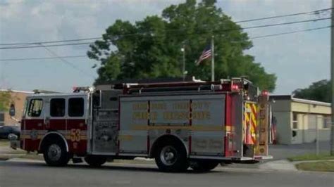 Man accused of racing around fire truck in Orange County