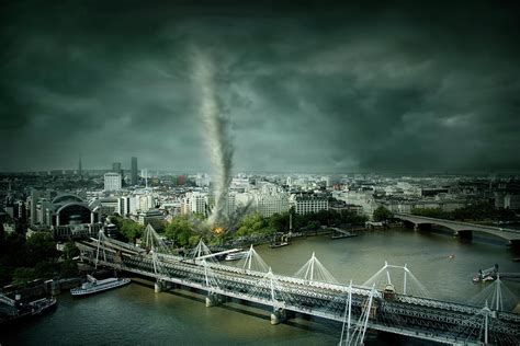 Tornado Rolling Through London, United by Chris Clor