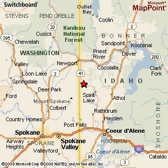 Where is Blanchard, Idaho? see area map & more