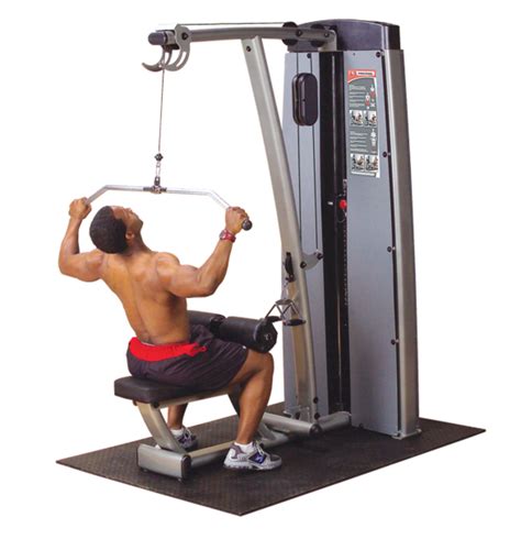 New 2021 Body-Solid Pro Dual Lat Pulldown and Mid Row Cable Machine ...