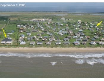 USGS Photos, Bolivar Peninsula, Before & After IKE