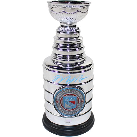 Lot Detail - Mark Messier Signed Mini Stanley Cup (Steiner Sports)