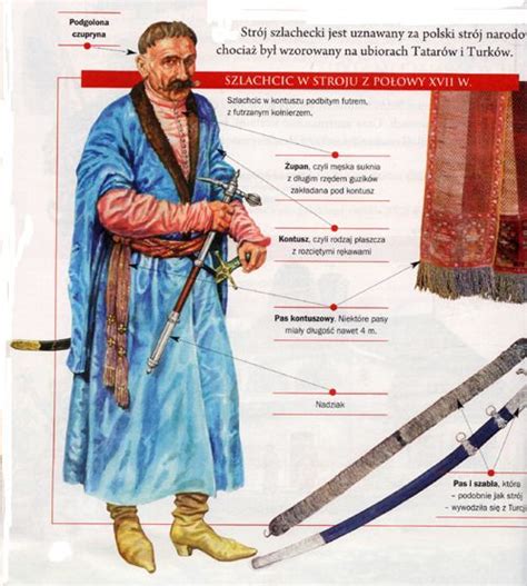 "szlachta" - lamus dworski | Polish clothing, European costumes, Mens garb